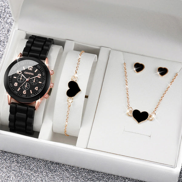 Elegant Time & Jewelry Set