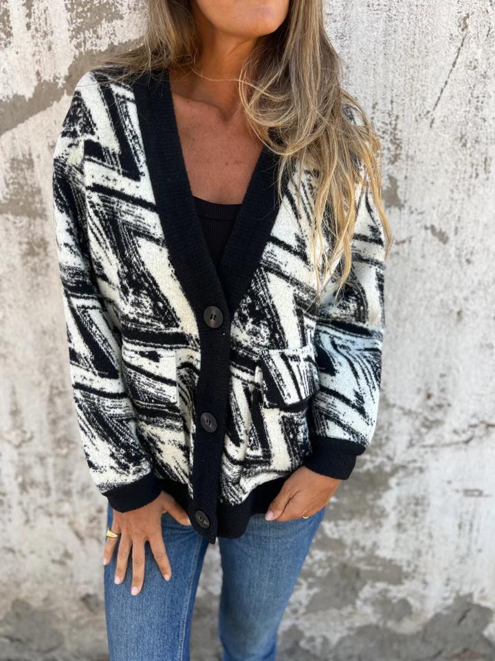 Cozy V-Neck Cardigan Bliss